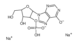 2'-Inosinic acid, disodium salt structure