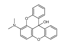 6-Dimethylamino-9,14-dihydro-5,9-dioxa-ceranthrol-(14) Structure