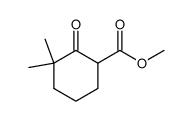Methyl 3,3-dimethyl-2-oxocyclohexanecarboxylate结构式