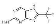 9H-Purin-2-amine,8-(trifluoromethyl)- Structure