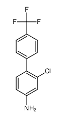 2-chloro-4'-(trifluoromethyl)-[1,1'-biphenyl]-4-amine structure