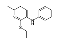 1-ethylsulfanyl-3-methyl-4,9-dihydro-3H-pyrido[3,4-b]indole Structure