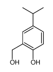 2-(hydroxymethyl)-4-propan-2-ylphenol结构式