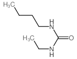 Urea, N-butyl-N'-ethyl- structure