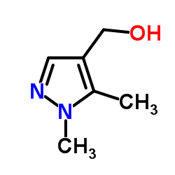 (1,5-Dimethyl-1H-pyrazol-4-yl)methanol Structure
