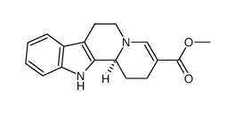1,2,6,7,12,12b-hexahydro-indolo[2,3-a]quinolizine-3-carboxylic acid methyl ester结构式