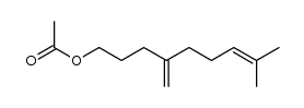 8-methyl-4-methylenenon-7-en-1-yl acetate结构式