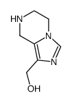 (5,6,7,8-tetrahydroimidazo[1,5-a]pyrazin-1-yl)methanol结构式