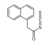 2-naphthalen-1-ylacetyl isothiocyanate结构式