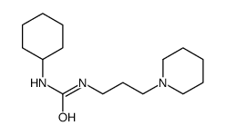 1-cyclohexyl-3-(3-piperidin-1-ylpropyl)urea结构式