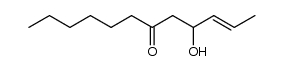 4-hydroxy-6-keto-2-dodecaene结构式