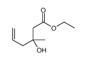 ethyl 3-hydroxy-3-methylhex-5-enoate Structure