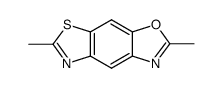 Thiazolo[4,5-f]benzoxazole, 2,6-dimethyl- (6CI) picture