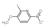 2-Iodo-3-methoxy-6-nitropyridine Structure