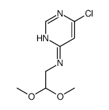 (6-Chloropyrimidin-4-yl)-(2,2-dimethoxyethyl)amine picture