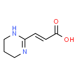 2-Propenoic acid, 3-(1,4,5,6-tetrahydro-2-pyrimidinyl)- (9CI) Structure