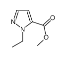 1H-Pyrazole-5-carboxylicacid,1-ethyl-,methylester(9CI)结构式
