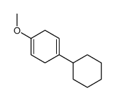 1-cyclohexyl-4-methoxycyclohexa-1,4-diene结构式