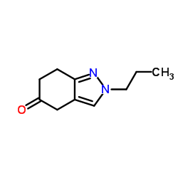 2-Propyl-2,4,6,7-tetrahydro-5H-indazol-5-one结构式