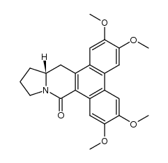 (-)-9-oxotylophorine结构式