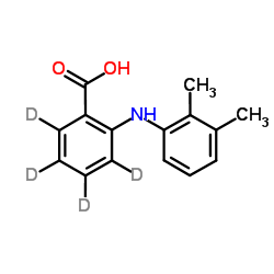 Mefenamic acid D4结构式