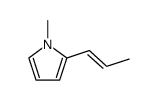 1H-Pyrrole,1-methyl-2-(1-propenyl)-(9CI) Structure