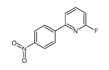 2-Fluoro-6-(4-nitrophenyl)pyridine structure