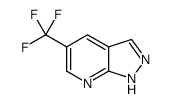 5-(trifluoromethyl)-1H-pyrazolo[3,4-b]pyridine Structure