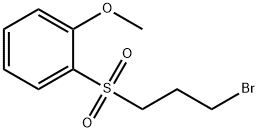 1-(3-bromopropanesulfonyl)-2-methoxybenzene Structure
