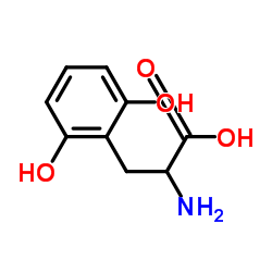 2,6-Dihydroxy-DL-Phenylalanine structure