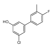 3-chloro-5-(4-fluoro-3-methylphenyl)phenol Structure