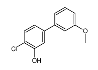 2-chloro-5-(3-methoxyphenyl)phenol Structure
