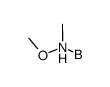 (ch3o)(ch3)hn*bh3 Structure