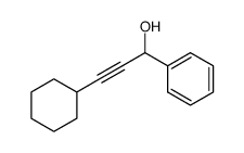 1-phenyl-3-cyclohexyl-prop-2-yn-1-ol Structure