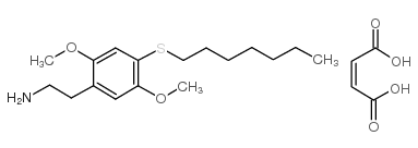 Benzeneethanamine, 2,5-dimethoxy-4-(heptylthio)-, (Z)-2-butenedioate ( 1:1) picture