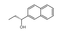 (R)-(+)-1-(naphthalen-2-yl)-1-propanol结构式