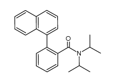 N,N-diisopropyl-2-(naphthalen-1-yl)benzamide Structure