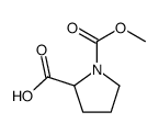 1,2-Pyrrolidinedicarboxylicacid,1-methylester(9CI)结构式