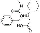 [2-(Benzyloxycarbonyl-Methyl-aMino)-cyclohexylaMino]-acetic acid结构式