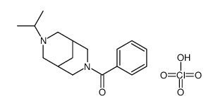 perchloric acid,phenyl-(7-propan-2-yl-3,7-diazabicyclo[3.3.1]nonan-3-yl)methanone结构式