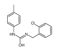 1-[(2-chlorophenyl)methyl]-3-(4-methylphenyl)urea结构式