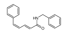 N-benzyl-5-phenylpenta-2,4-dienamide结构式