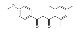 1-(4-methoxyphenyl)-3-(2,4,6-trimethylphenyl)propane-1,3-dione Structure