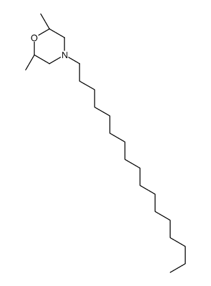 (2S,6S)-4-heptadecyl-2,6-dimethylmorpholine Structure