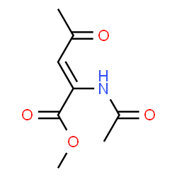 2-Pentenoic acid,2-(acetylamino)-4-oxo-,methyl ester picture