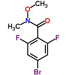 4-Bromo-2,6-difluoro-N-methoxy-N-methylbenzamide picture