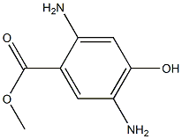 methyl 2,5-diamino-4-hydroxybenzoate Structure