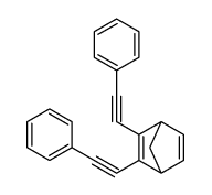 2,3-bis(2-phenylethynyl)bicyclo[2.2.1]hepta-2,5-diene结构式