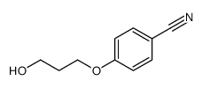 4-(3-hydroxypropoxy)benzonitrile Structure
