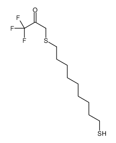 3-(9'-mercaptononylthio)-1,1,1,-trifluoropropan-2-one结构式